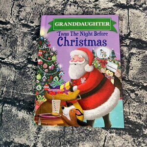 GRANDDAUGHTER ‘Twas The Night Before Christmas Personalized Book For The Name